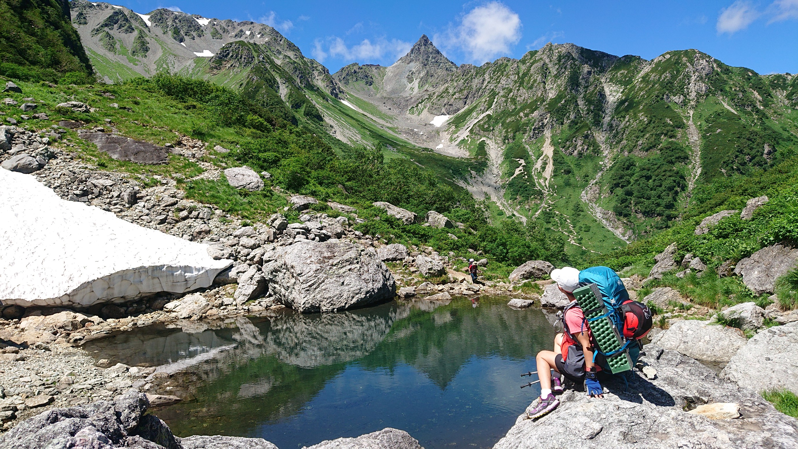 槍ヶ岳 初登頂 上高地 槍ヶ岳 大喰岳 中岳縦走 天狗原 天狗池 槍沢 上高地 カオリンさんの槍ヶ岳 穂高岳 上高地の活動日記 Yamap ヤマップ