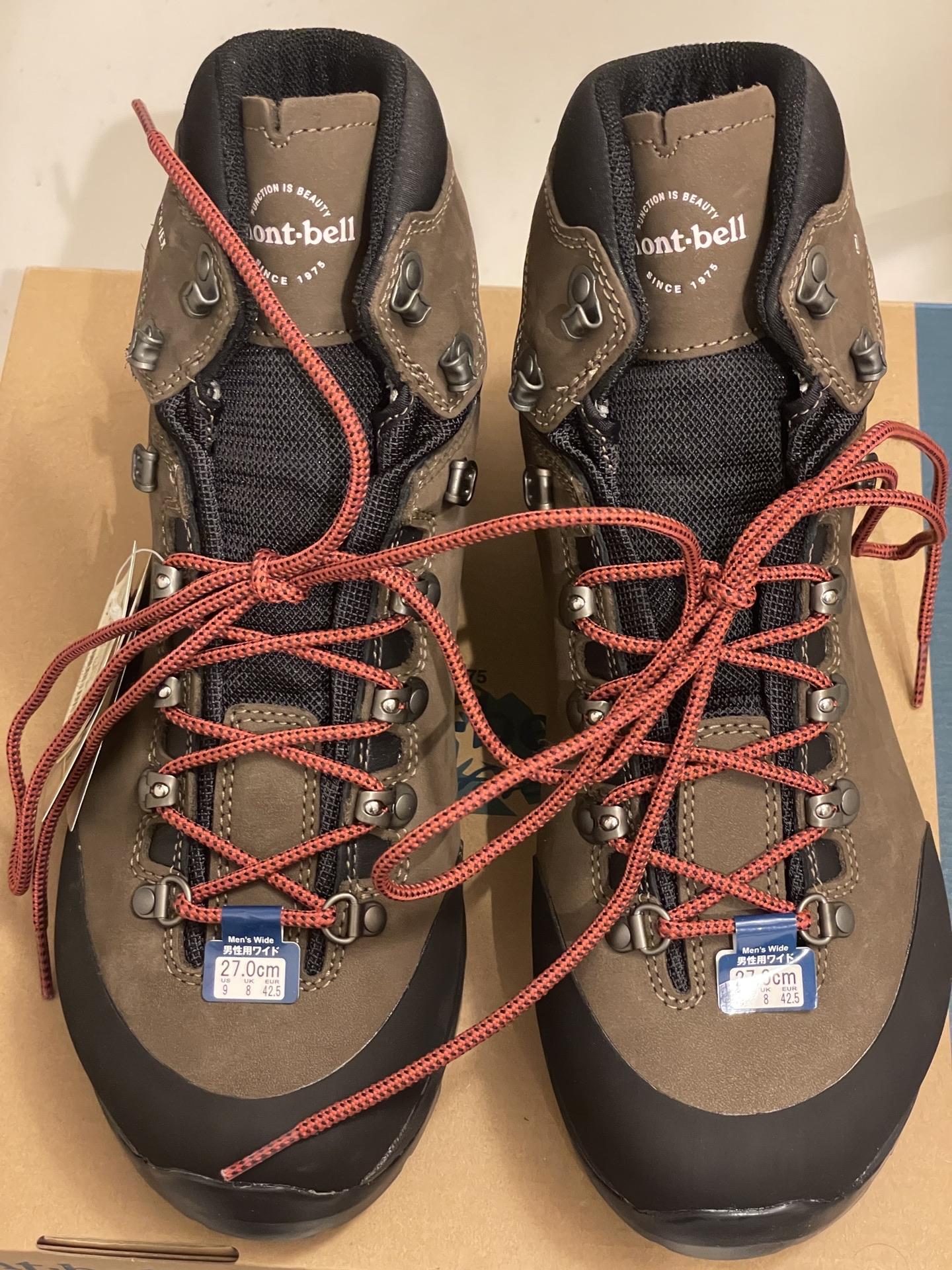 ナチュラ 【mont-bell】アルパインクルーザー800 レザーワイド (27.5cm