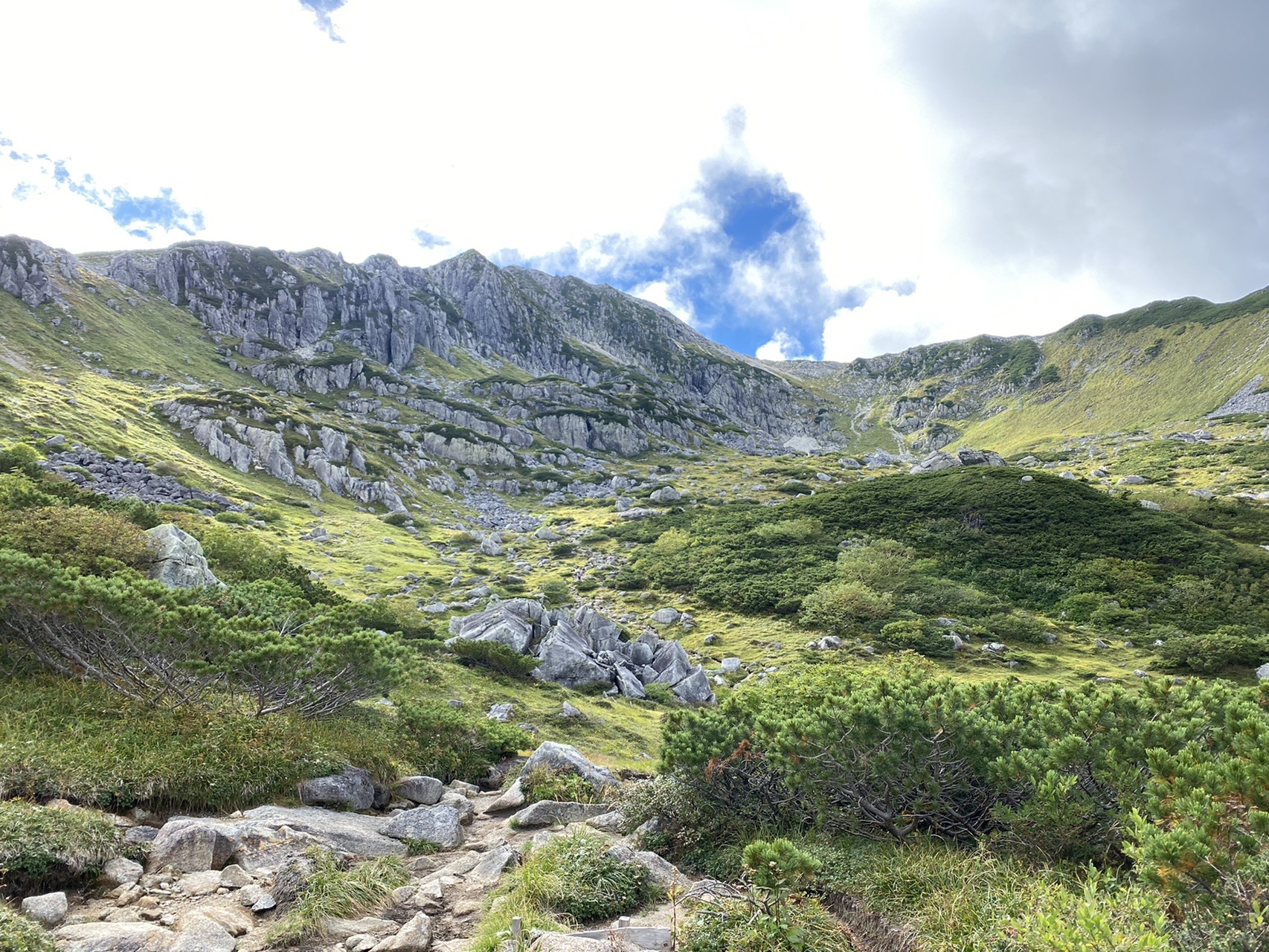 日本百名山 42 45座 黒部五郎岳 鷲羽岳 水晶岳 薬師岳 黒部源流環状縦走 夕さんの水晶岳 薬師岳 黒部五郎岳の活動データ Yamap ヤマップ