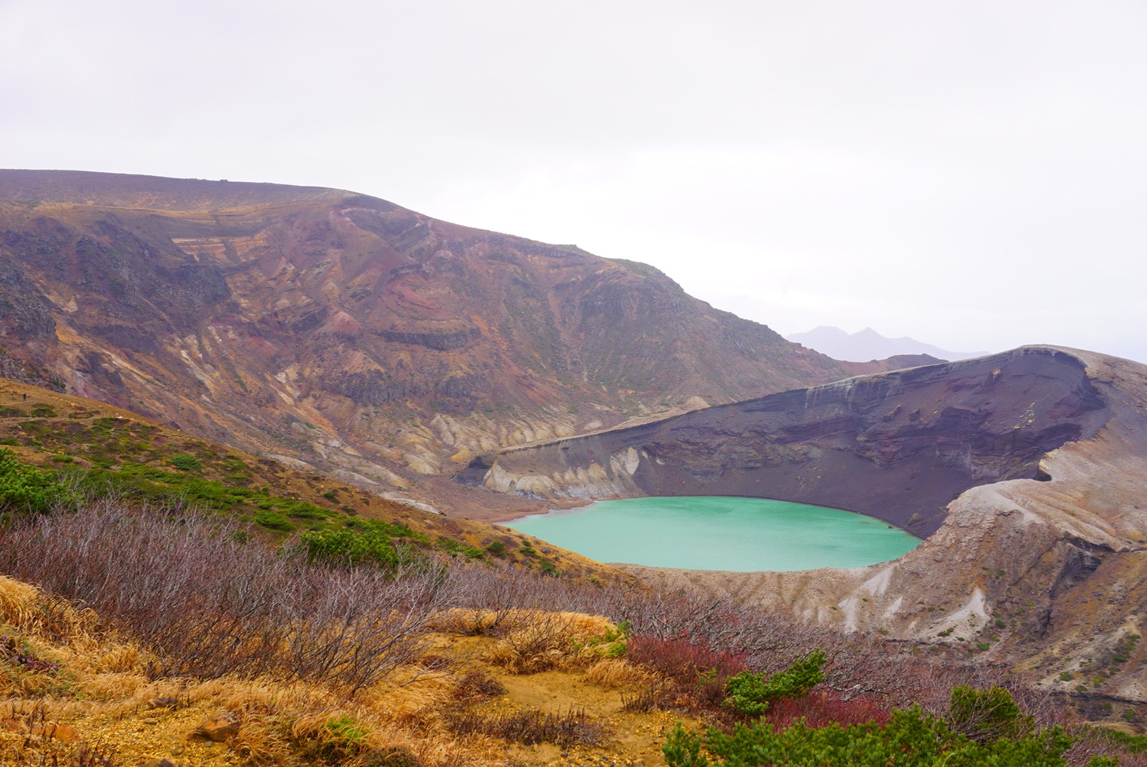 冬期閉鎖前に御釜に行きたい 19 10 27 よりさんの蔵王山 雁戸山 不忘山の活動データ Yamap ヤマップ