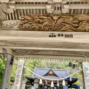 立派な竜  🐉
白山ひめ神社