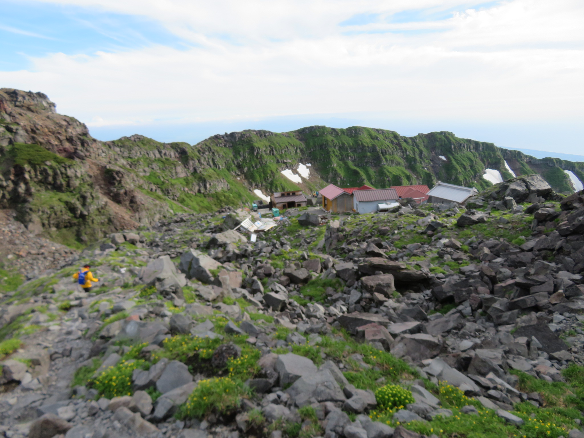 はじめての鳥海山 山頂御室小屋泊 19 07 13 14 Manoさんの鳥海山 七高山 笙ヶ岳の活動データ Yamap ヤマップ