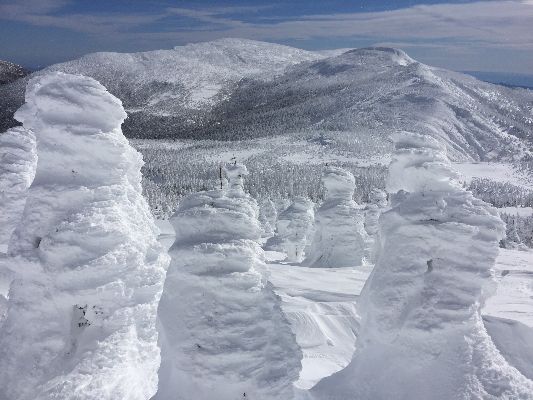 スノーモンスターに逢いに 蔵王 刈田岳 みーすけさんの蔵王山 雁戸山 不忘山の活動データ Yamap ヤマップ
