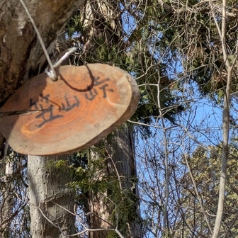 堂平山・笠山（乳房山）・大霧山 笠山峠
あったー