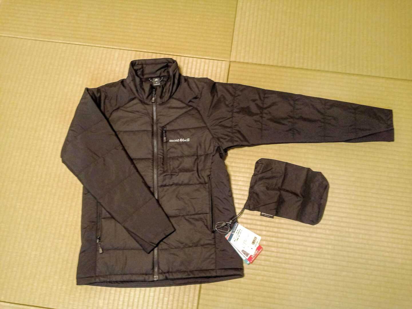ENLIGHTENED EQUIPMENT Jacket Black Mサイズ 登山 ハイク UL ENLIGHTENED EQUIPMENT Jacket Black Mサイズ 登山 ハイク UL
