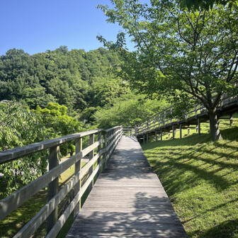 五井山・宮路山・御堂山 朝散歩のかたがたくさんいました