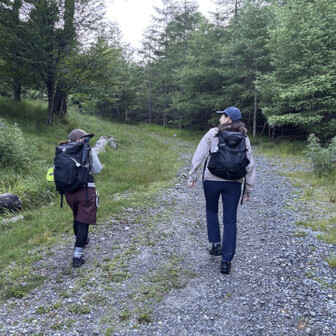 なんだかんだ何回め？五回目くらい？
今までで1番本格的な登山なので
装備やら揃えてもらいました