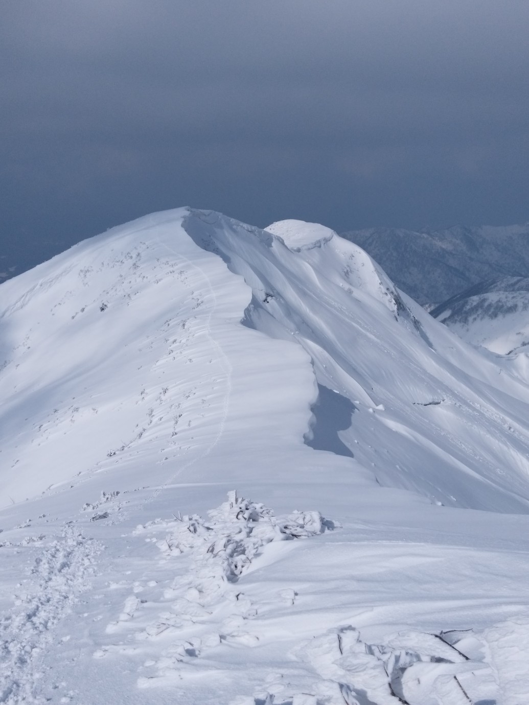 粟ヶ岳 加茂ルート 雪山の奥深さを再認識した山行 ヤッシーさんの粟ヶ岳 權ノ神岳 宝蔵山の活動データ Yamap ヤマップ