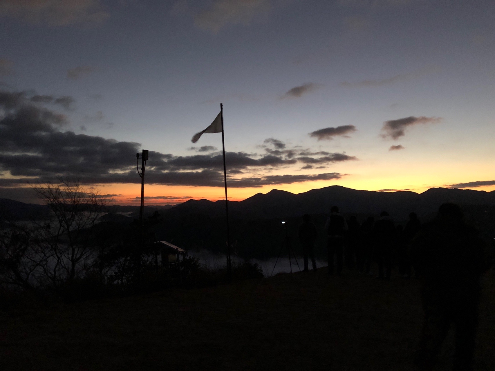 雲海と初日の出白木町荒谷山 01 01 眞理子さんの白木山 高松山 鬼ヶ城山の活動日記 Yamap ヤマップ