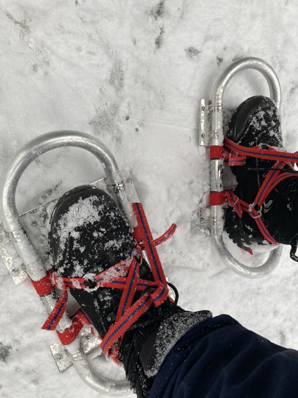 悩みのワカンの浮力アップチューニング Isaさんのモーメント Yamap ヤマップ