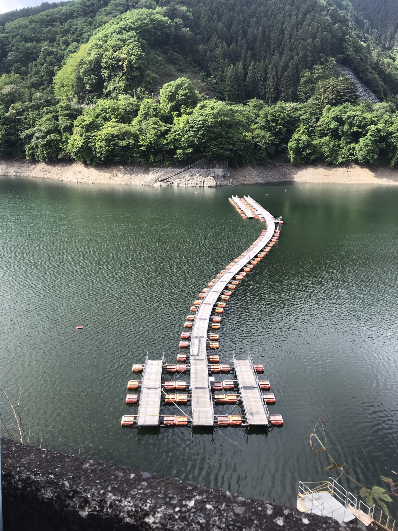 渡れなかった浮き橋 In 三頭山 Hike Logさんの三頭山 東京都 槇寄山 土俵岳の活動データ Yamap ヤマップ