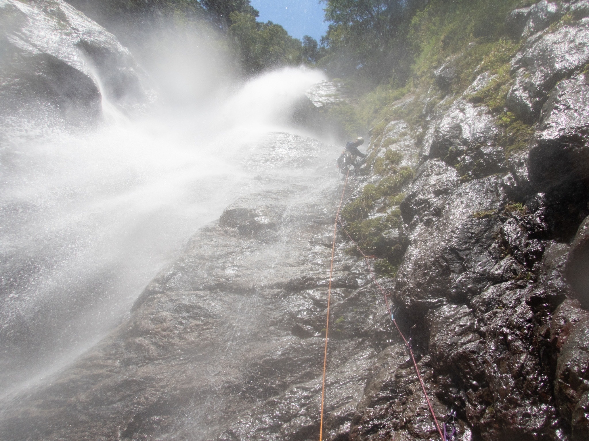 大滝登攀 栴檀轟（せんだんとどろの滝) / Takaさんの保口岳の活動データ YAMAP / ヤマップ