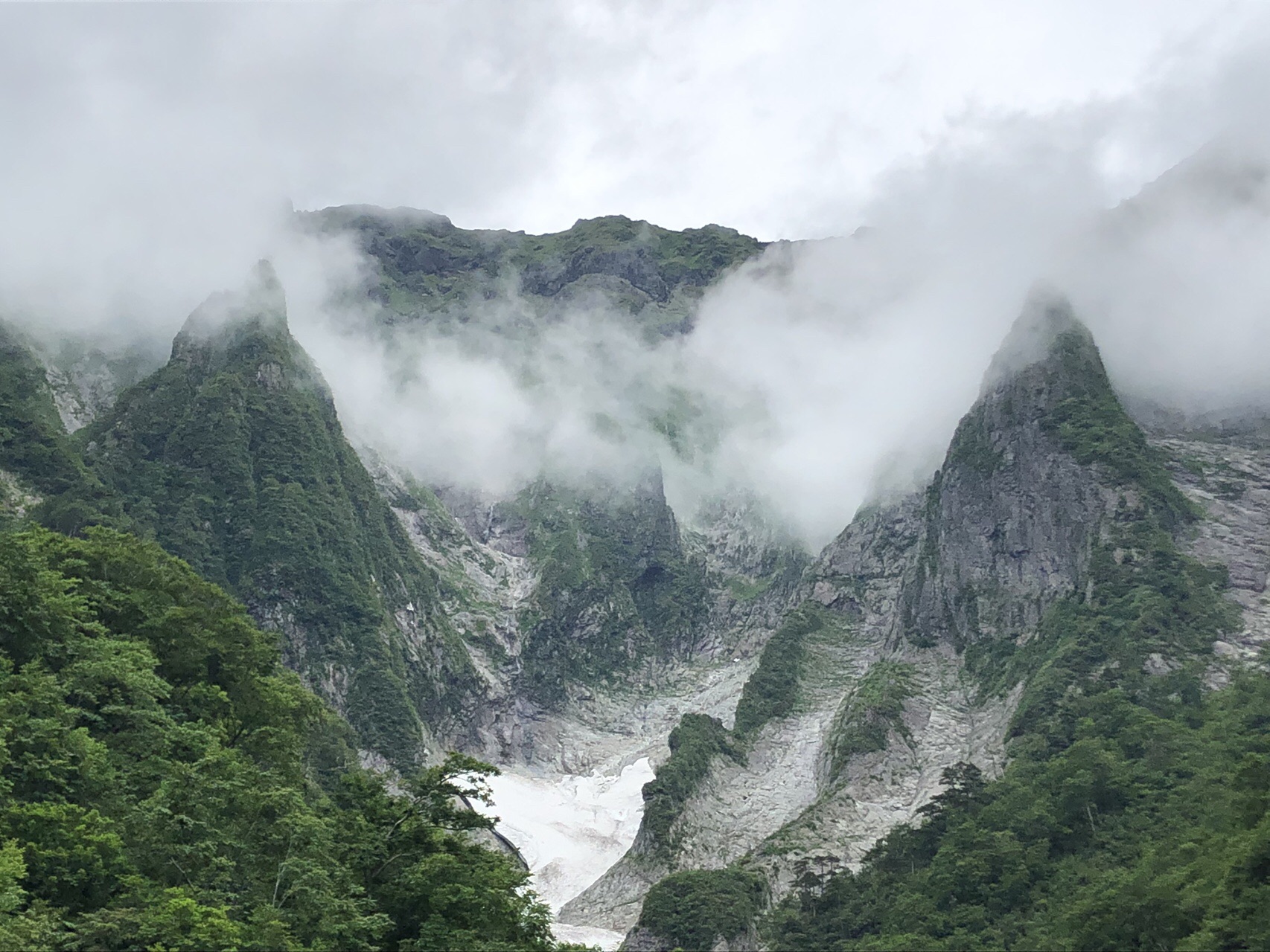 一ノ倉沢トレッキング Gleunさんの谷川岳天神平スキー場の活動データ Yamap ヤマップ