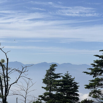 塩見岳、悪沢岳、赤石岳、聖岳