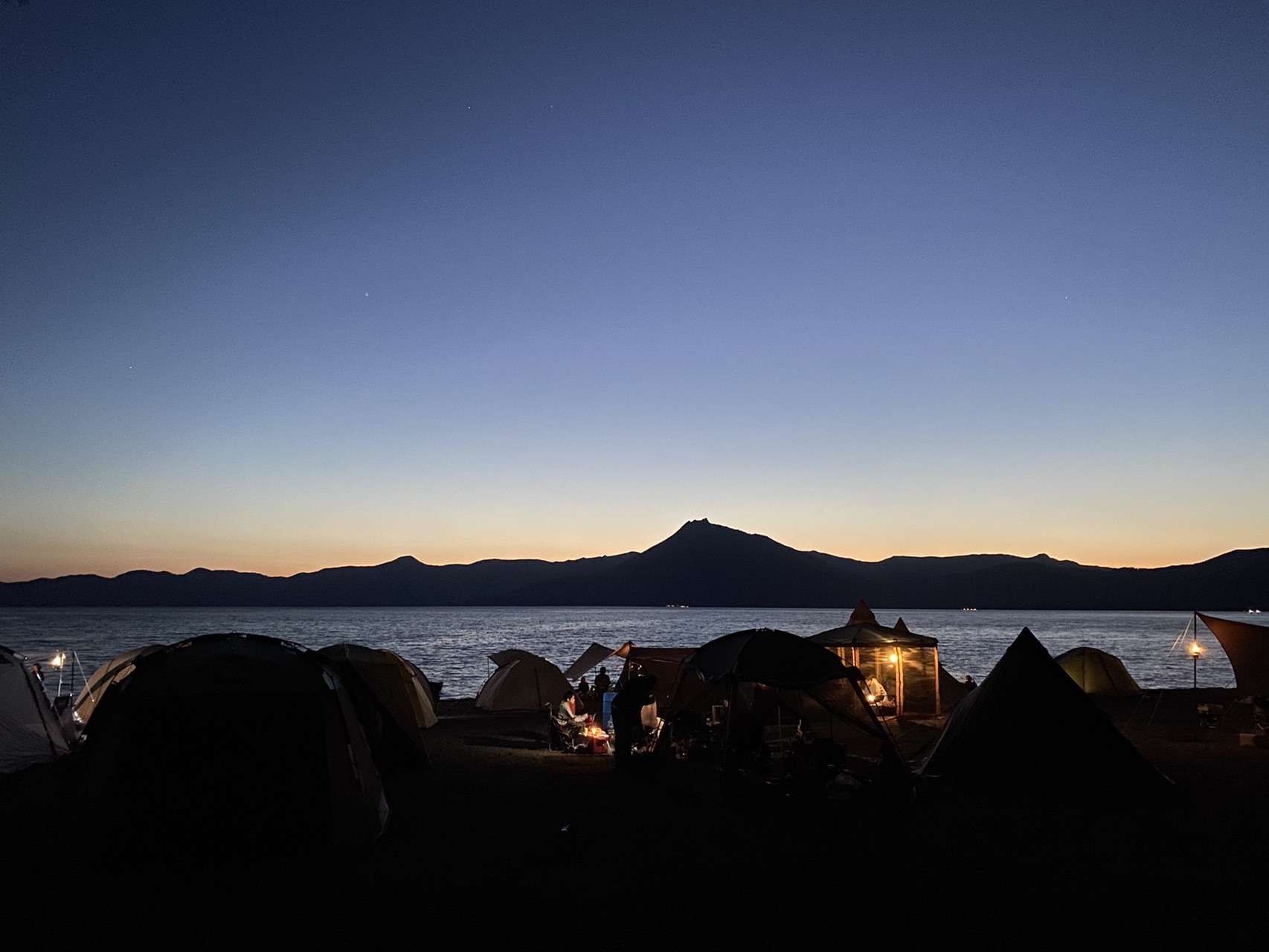 モーラップキャンプ場 赤鉄橋 副主任さんの支笏湖の活動データ Yamap ヤマップ