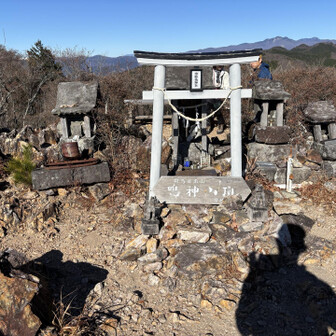 三角点はなかった