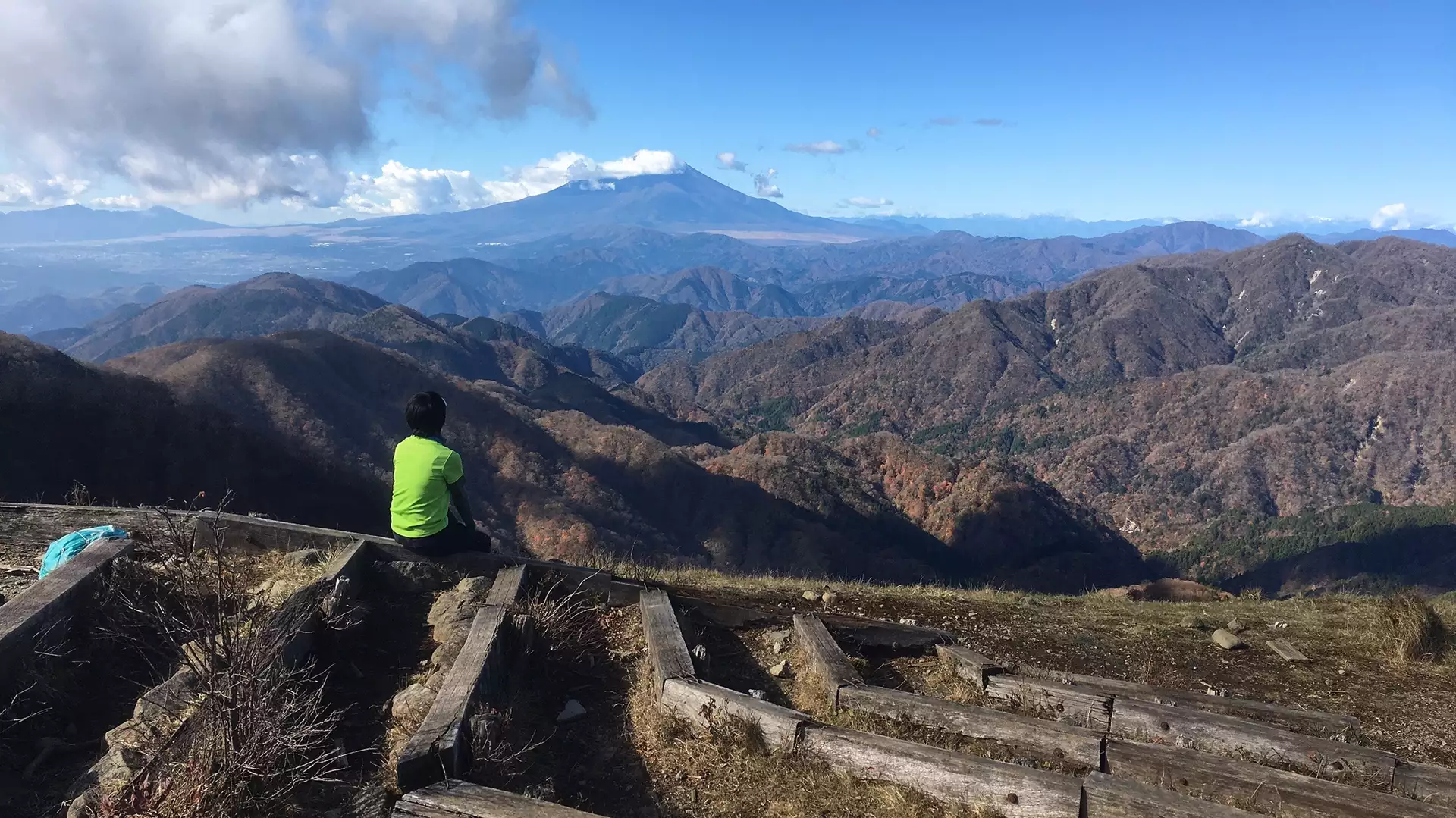 塔ノ岳と鍋割山 富士山と紅葉と鍋焼きうどん Mmihoojpさんの丹沢山の活動データ Yamap ヤマップ