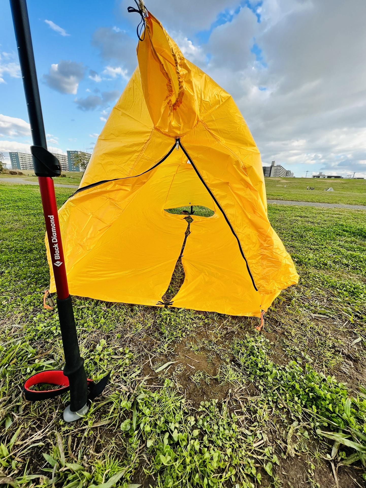 ココヘリ オリジナルツェルト アライテント ツェルト1ロングベース