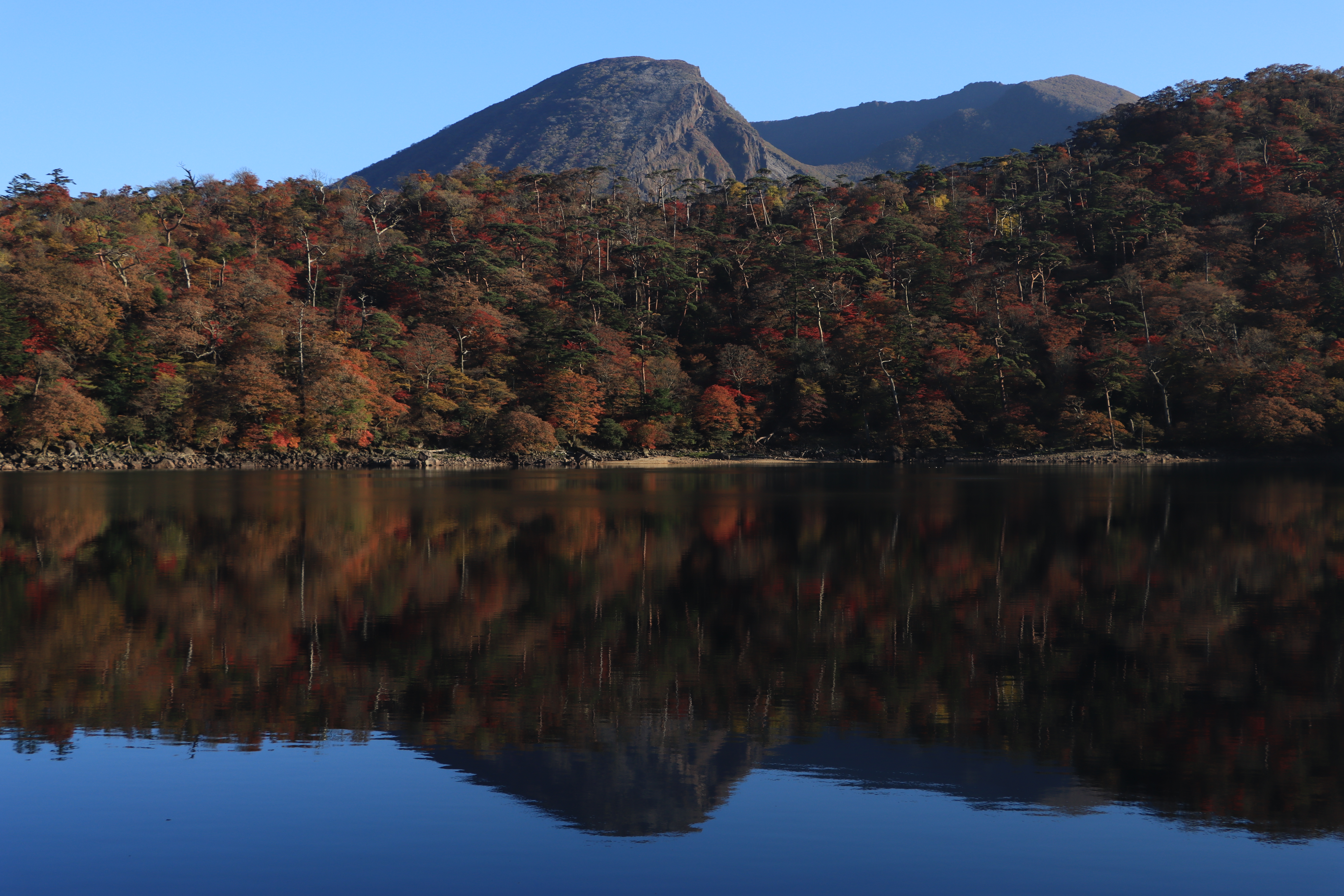 令和三年 ２０２１年１１月４日 えびの高原 の池巡り紅葉 シーズン 六観音御池 と 不動池 Rikaさんの霧島市 南エリアの活動データ Yamap ヤマップ