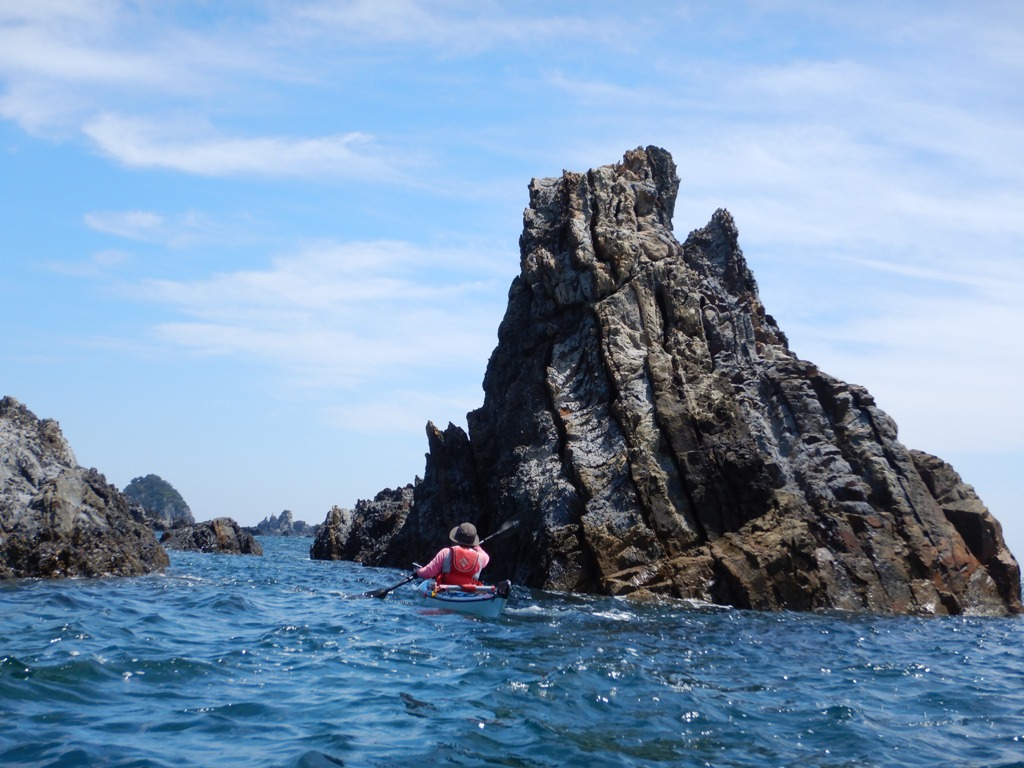 シーカヤック 荒船海岸 再び Tory3さんの熊野古道 中辺路 那智駅 熊野那智大社 小口 熊野本宮大社 の活動日記 Yamap ヤマップ