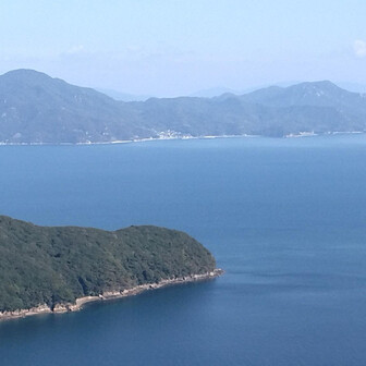 金蔵山・柱島 中腹からの眺め