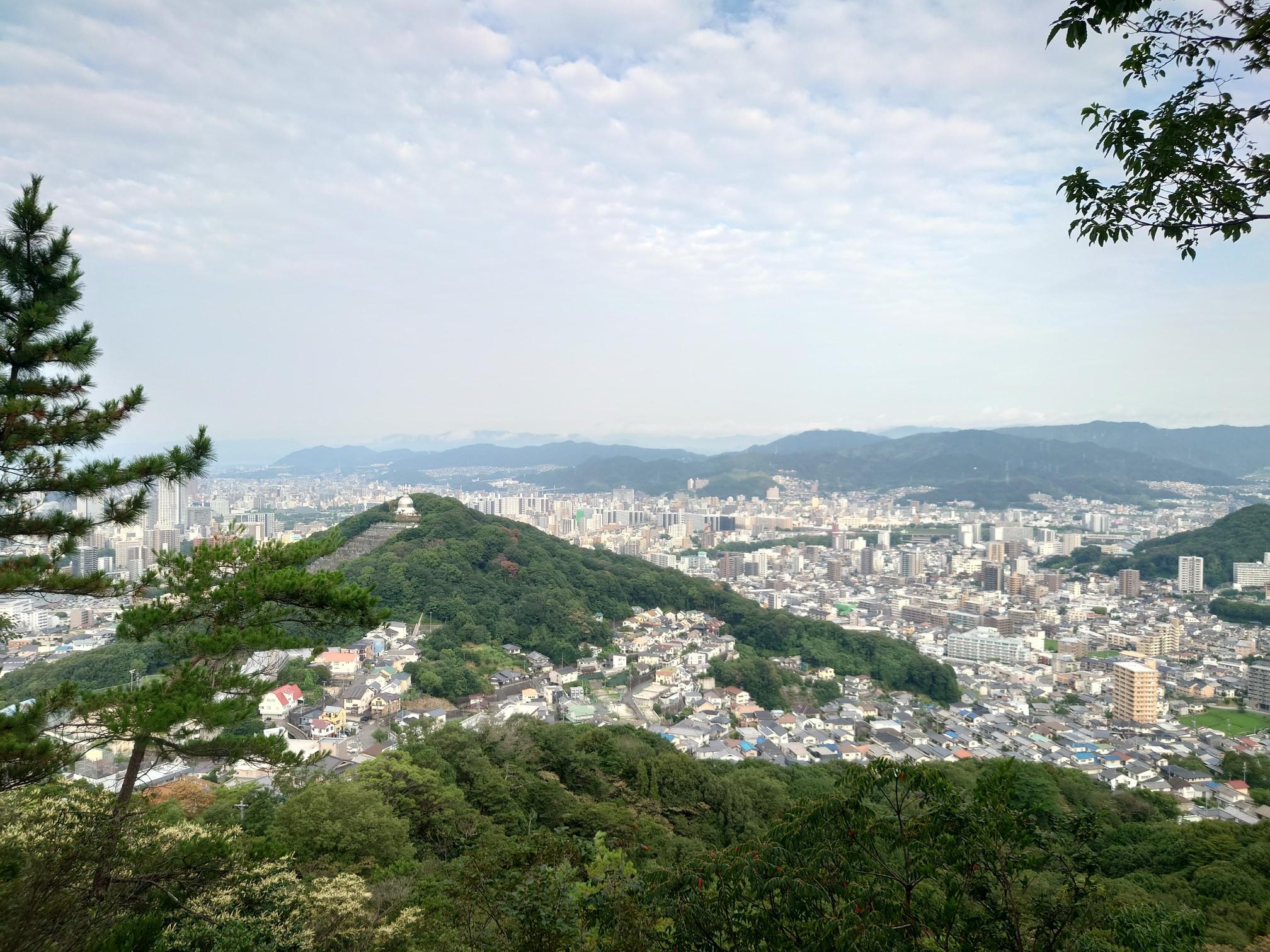 新品】 尾長山から広島市と似島を見る(原画) 開ト作 絵画/タペストリ