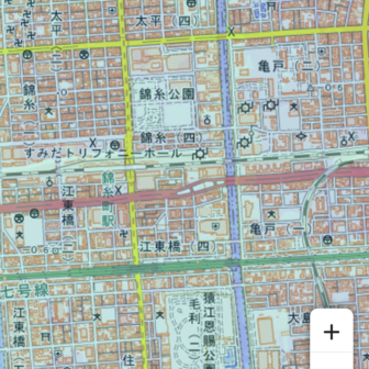 23区東エリア地図 Yamap ヤマップ