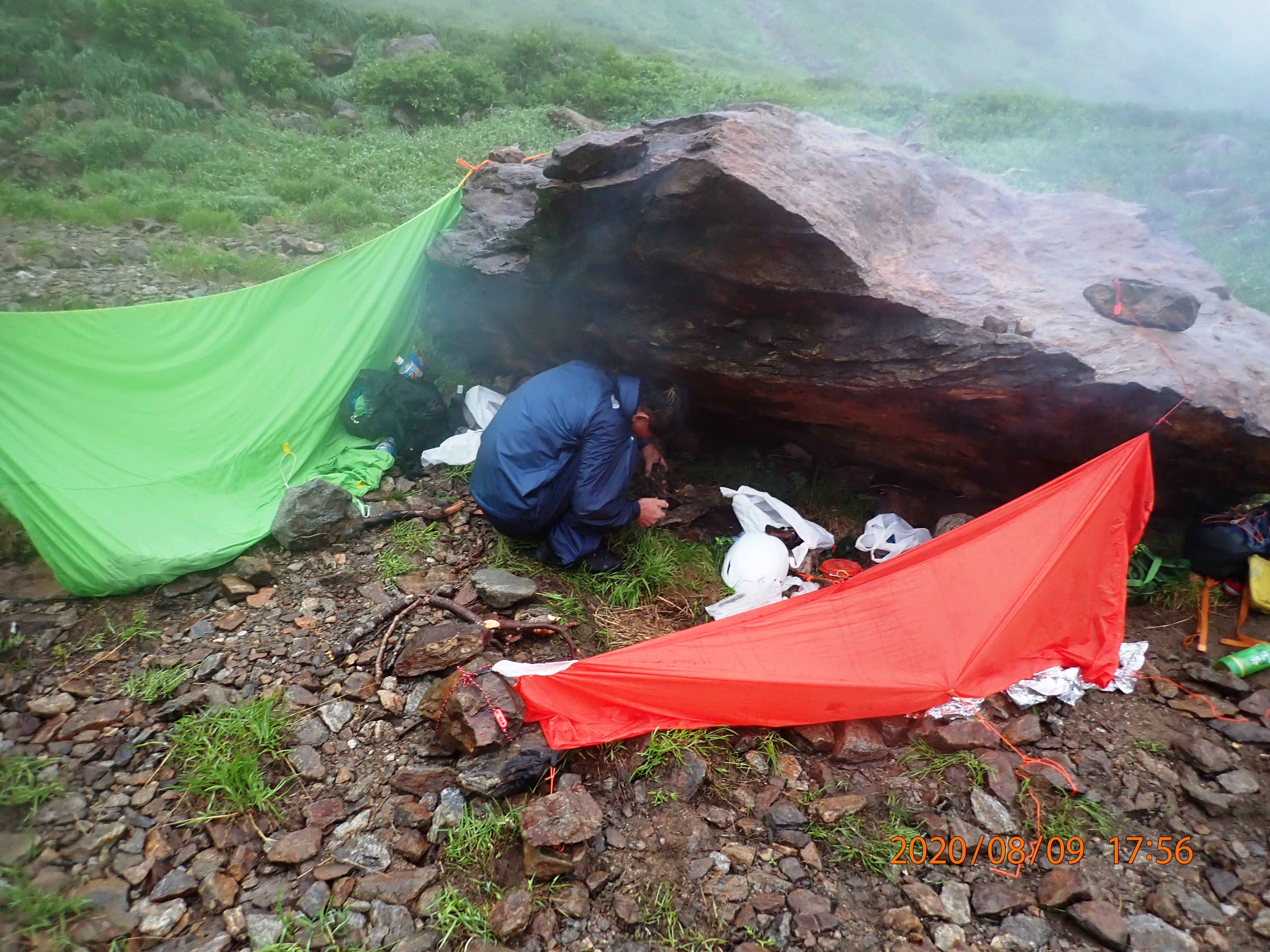 憧れの日高 いきなり本命カムエクで死の淵を見た でやばいカールでビバークってか 山猫 Akaさんのカムイエクウチカウシ山 カムエク の活動日記 Yamap ヤマップ