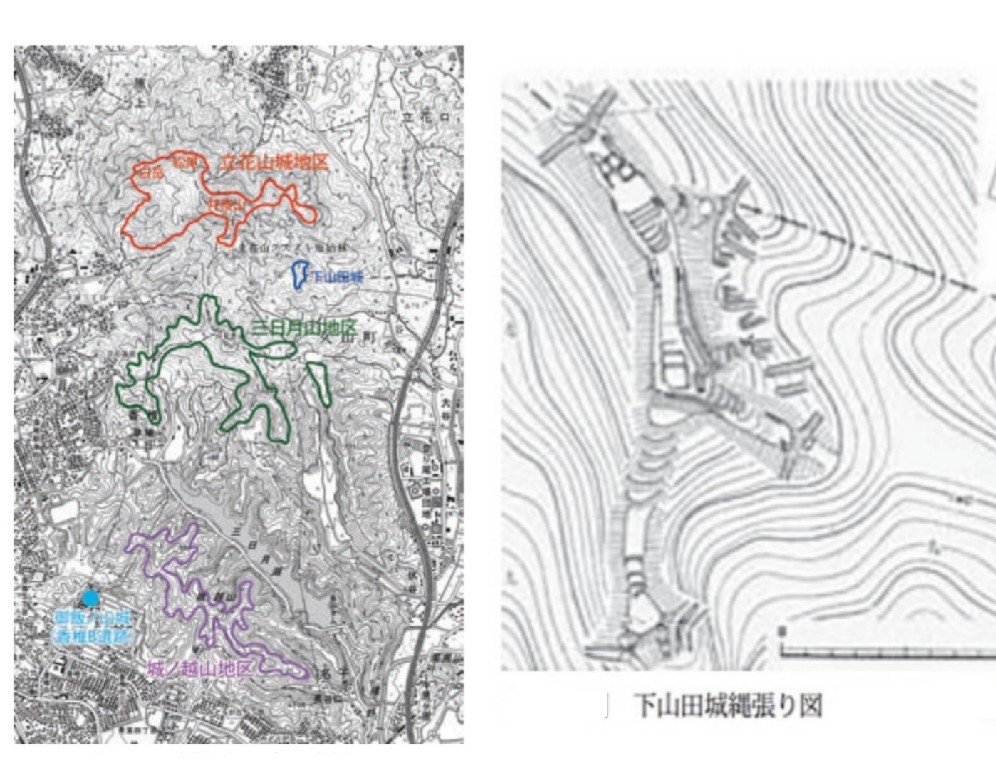 下山田城 秋山谷上の砦 立花山城 ことはさんの立花山 三日月山 城ノ越山の活動日記 Yamap ヤマップ