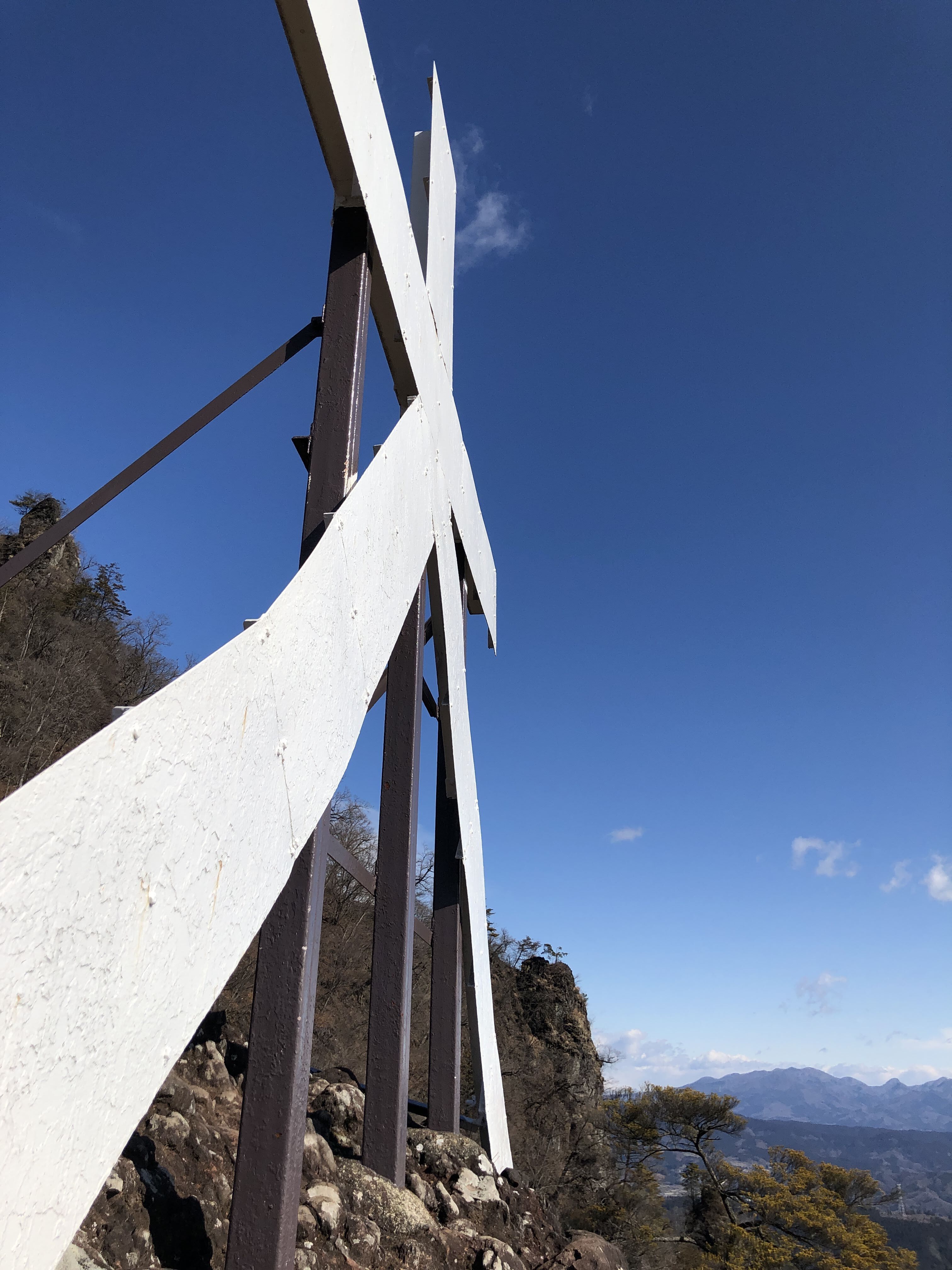 妙義山 大の字と桜とカタクリの花 トレッキングさんの妙義山 天狗岳 相馬岳の活動データ Yamap ヤマップ