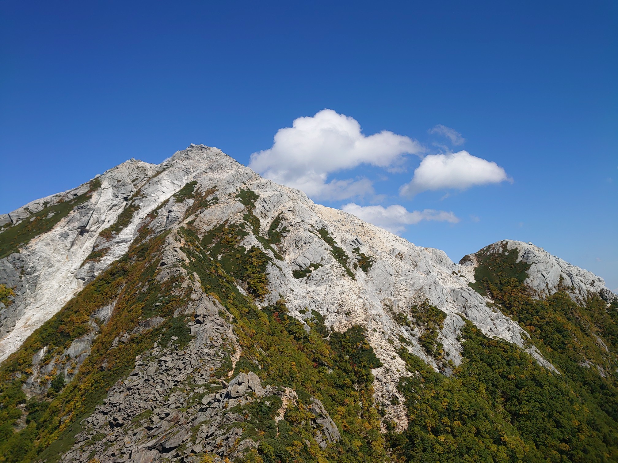 北岳·甲斐駒と黒部の岩場