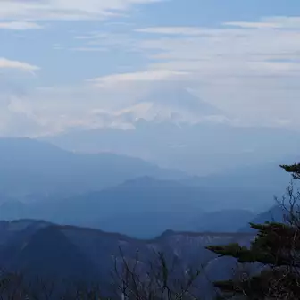 富士山は変わらずにこんな感じで