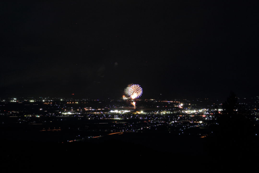 ひゃんで花火を見に菩提寺山 大沢公園コース とうきさんの菩提寺山 高立山 護摩堂山の活動日記 Yamap ヤマップ