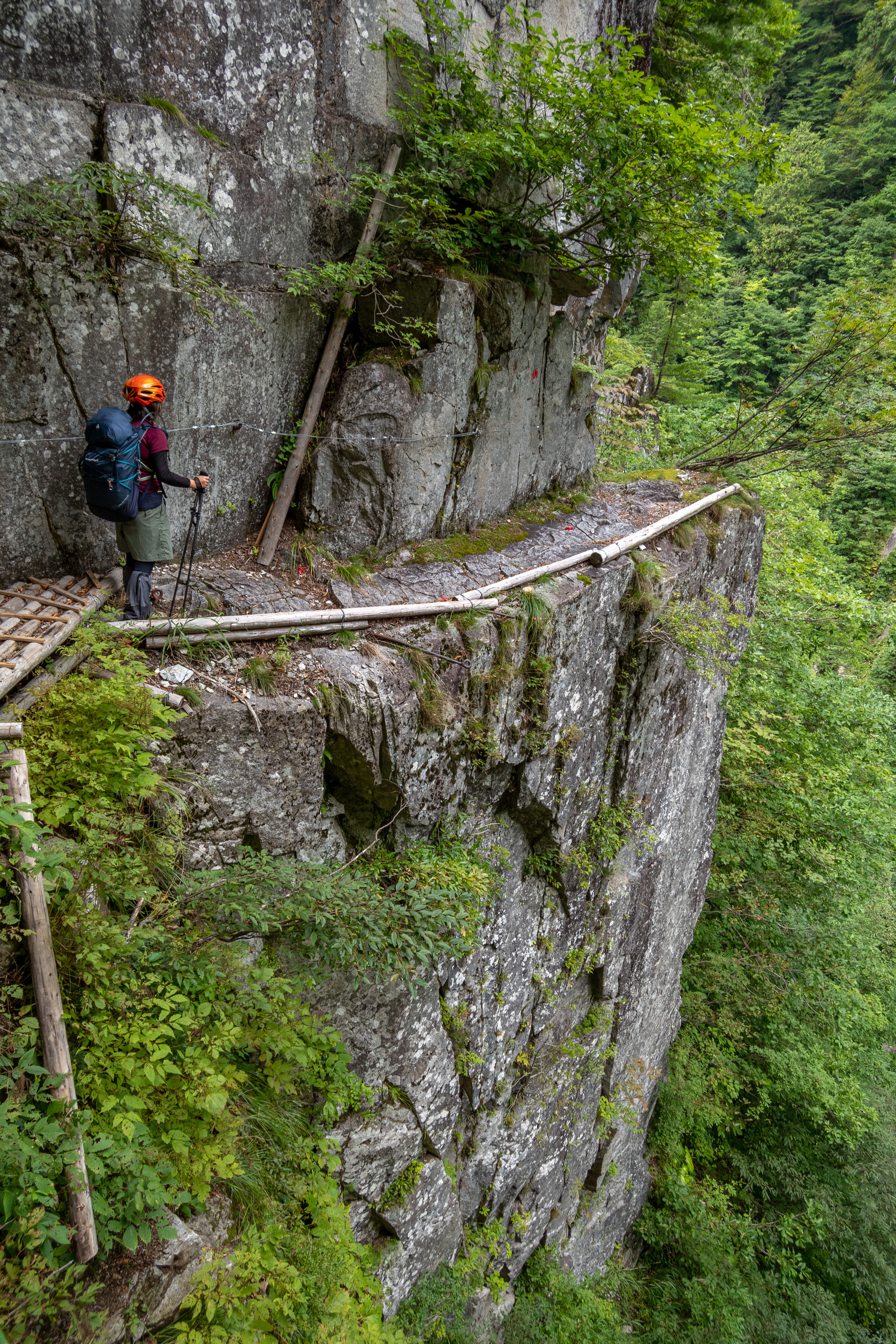 水平歩道 下ノ廊下 09 ジュンイチさんの剱岳の活動データ Yamap ヤマップ