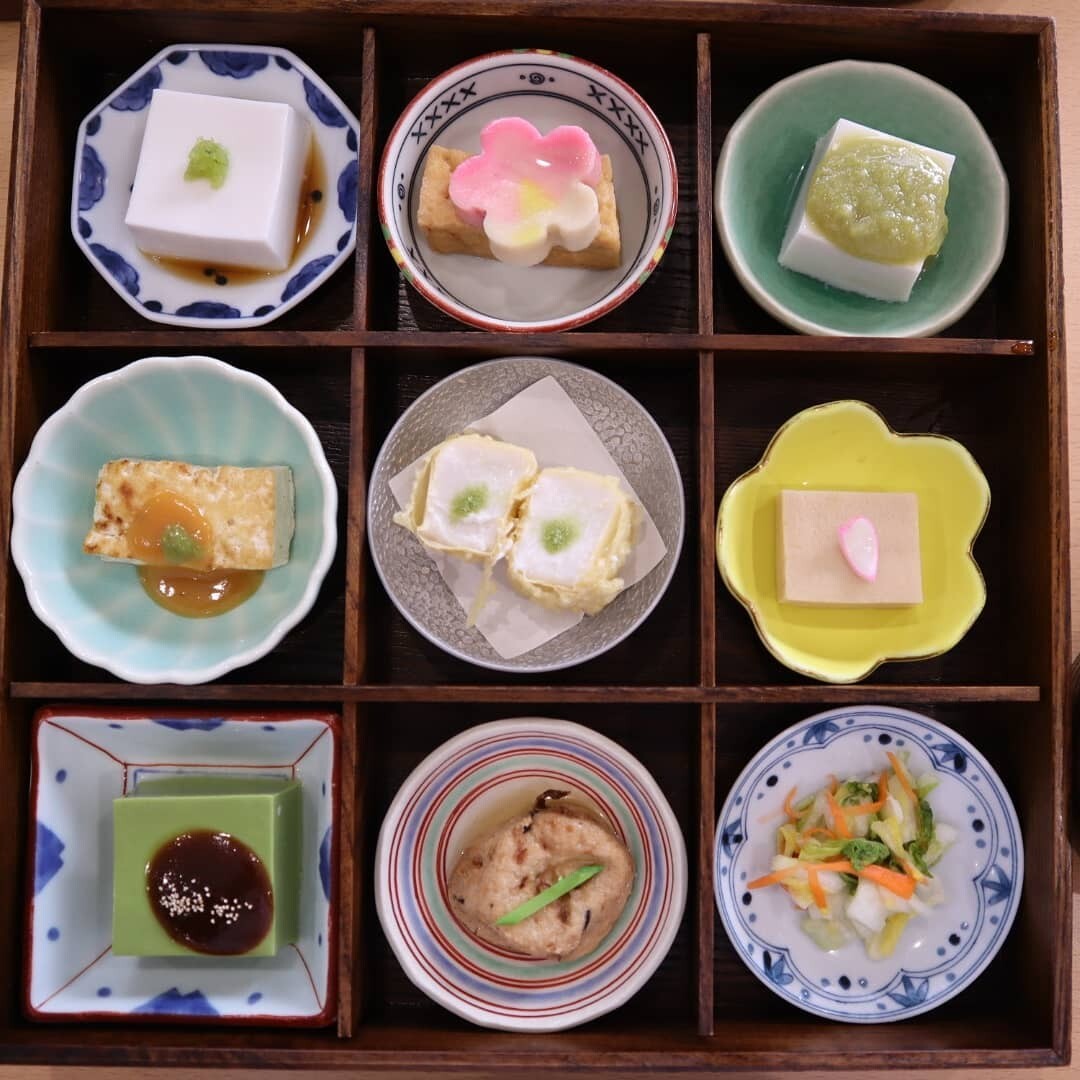 高野山で ごま豆腐懐石料理を食す 特に天 たもつさんのモーメント Yamap ヤマップ