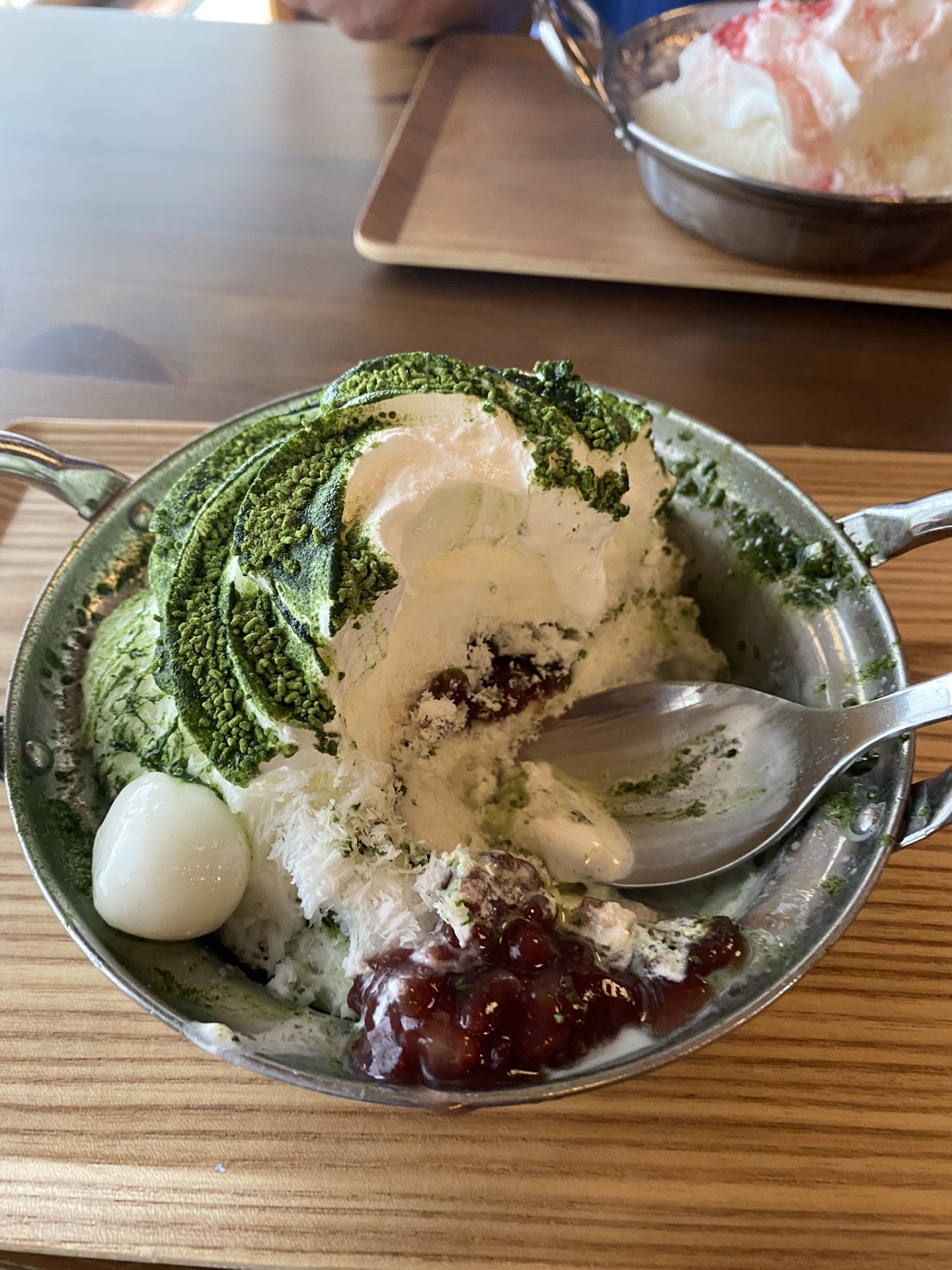 韓国かき氷ピンスピン 新食感で美味しか ハチロウさんのモーメント Yamap ヤマップ