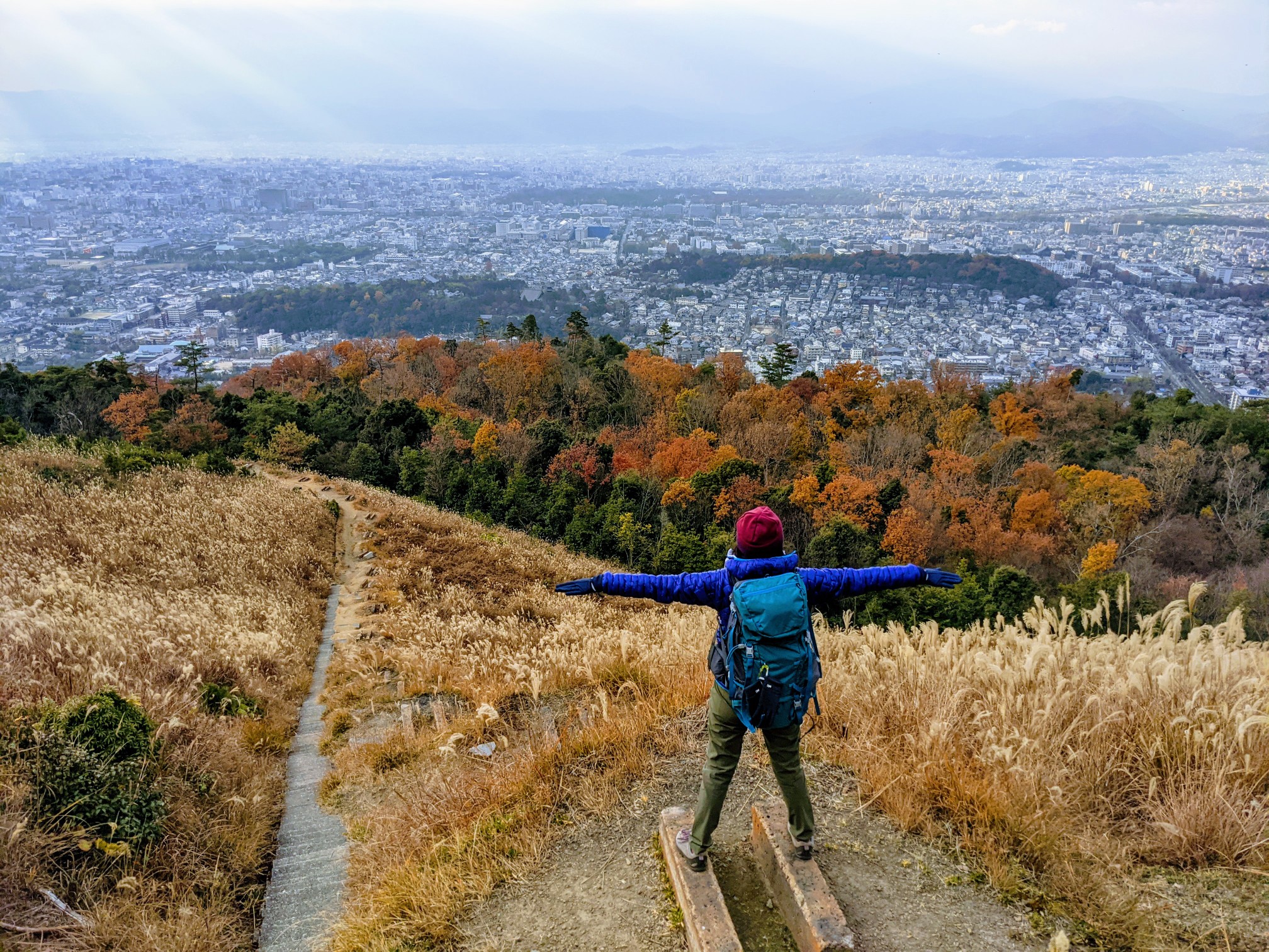 逢坂山 滋賀県 大文字山 京都府 までお散歩 しゃもにーさんの大文字山 如意ヶ嶽 稲荷山の活動データ Yamap ヤマップ