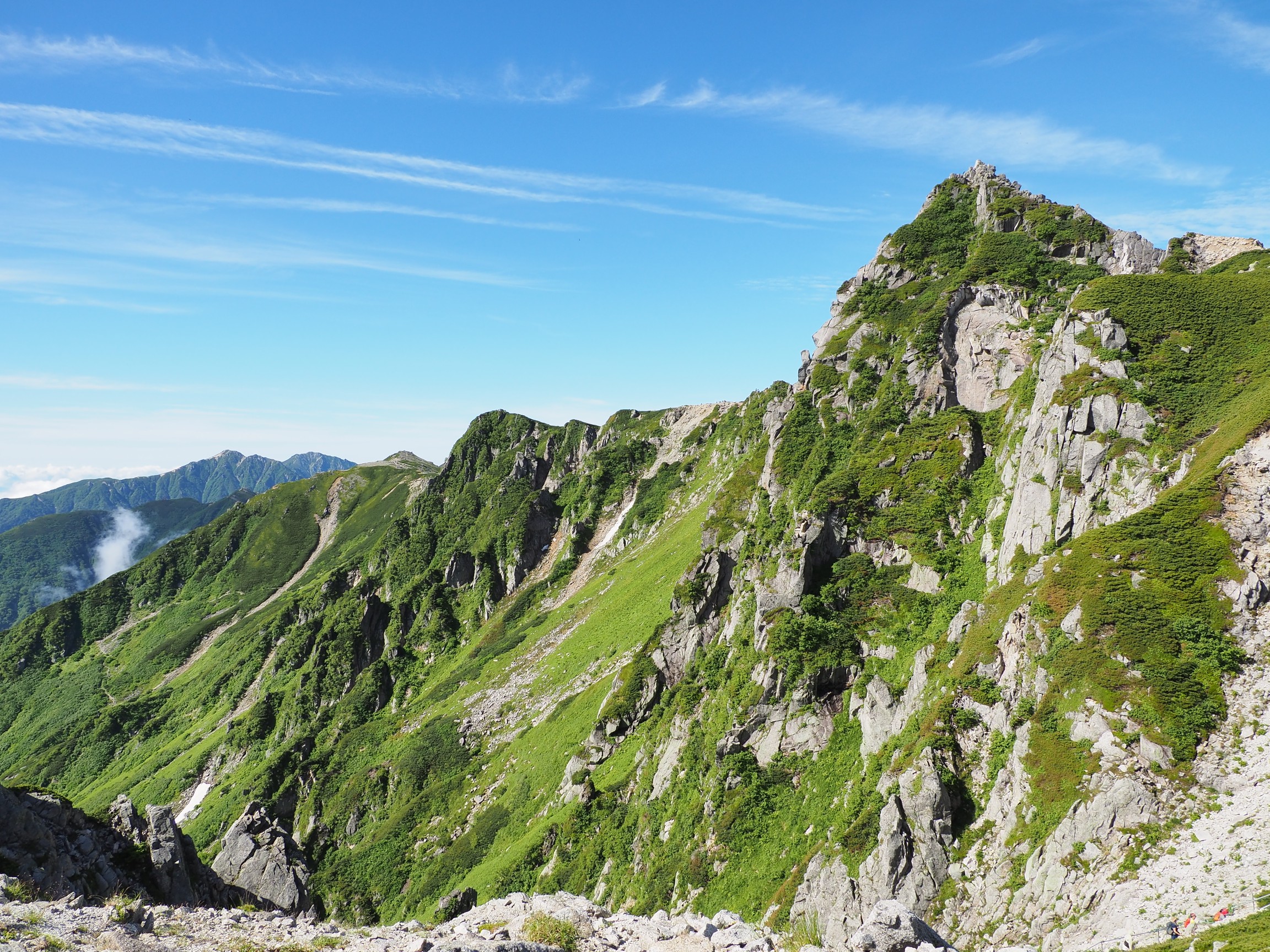 伊那前岳 中岳 木曽駒ヶ岳 西駒ヶ岳 宝剣岳 Sari さんの木曽駒ヶ岳 空木岳 越百山の活動日記 Yamap ヤマップ