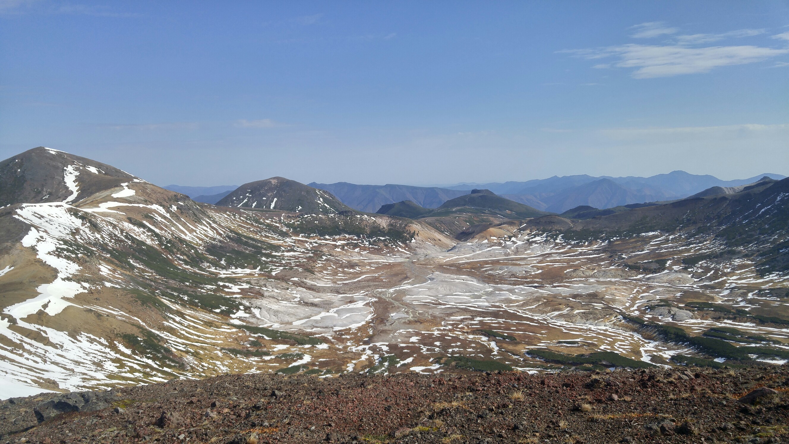 大雪山旭岳 間宮岳 中岳温泉 19 09 29 大悟さんの大雪山系 旭岳 トムラウシの活動データ Yamap ヤマップ