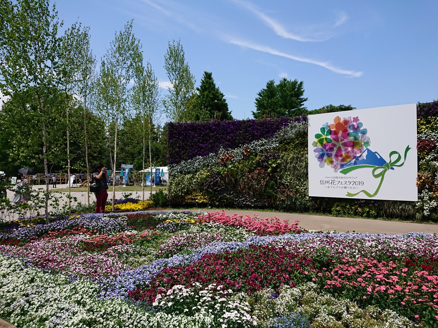 信州花フェスタ19 Mihoさんの松本市の活動データ Yamap ヤマップ