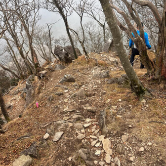 計画では
ピストンの予定でしたが　南を周回します！
去年の10月に　このコースを登ってましたが…
記憶が残ってなくて😝