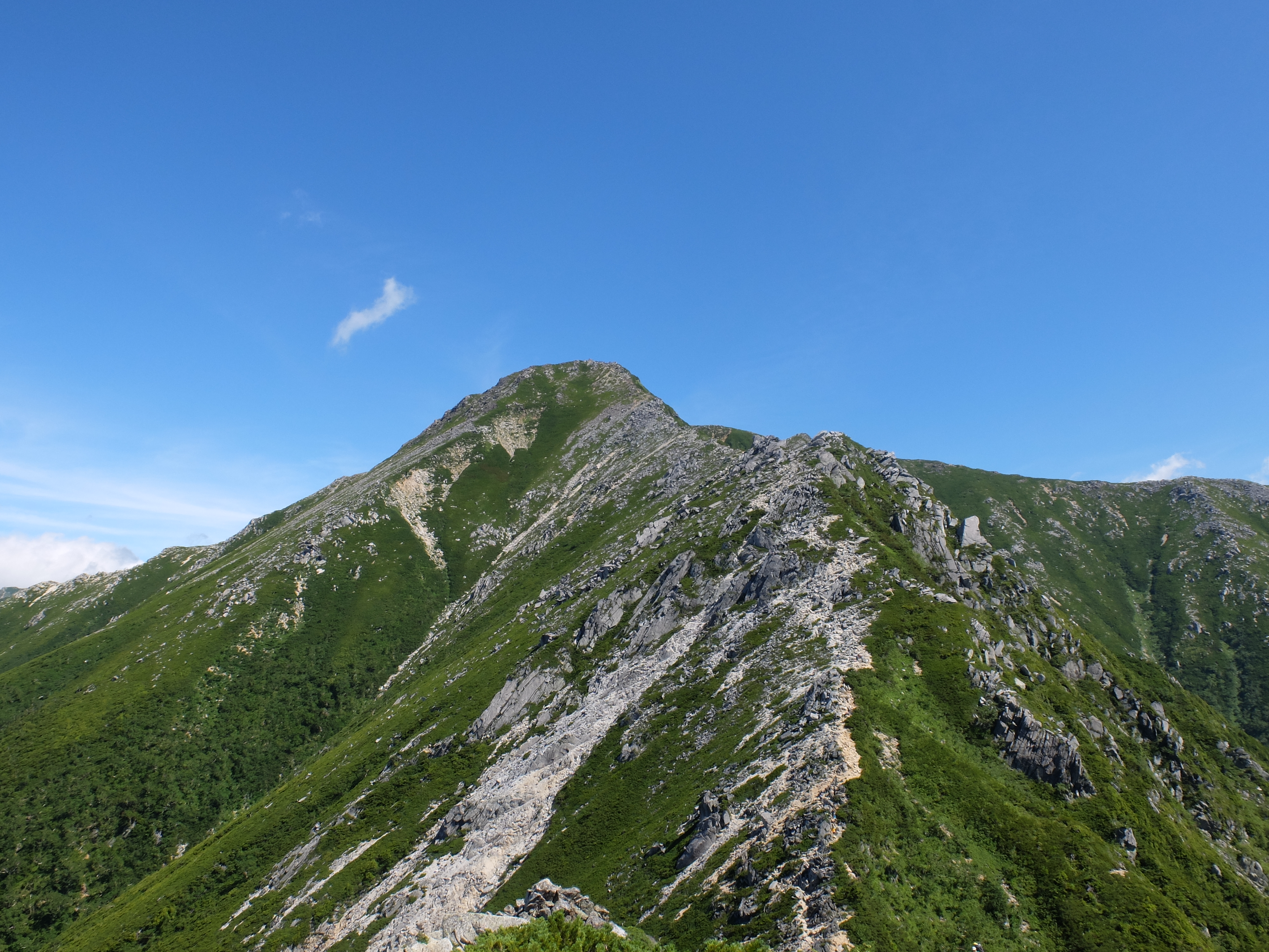 表銀座 常念山脈 08 14 いわーきさんの常念岳 大天井岳 燕岳の活動データ Yamap ヤマップ