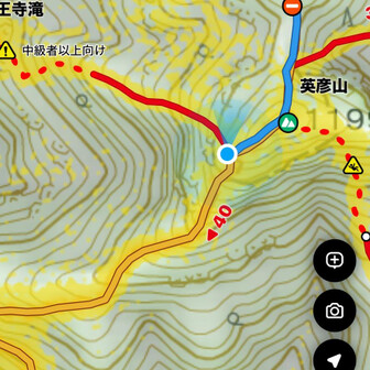 しばらくガレ場　岩場🪨　続きます