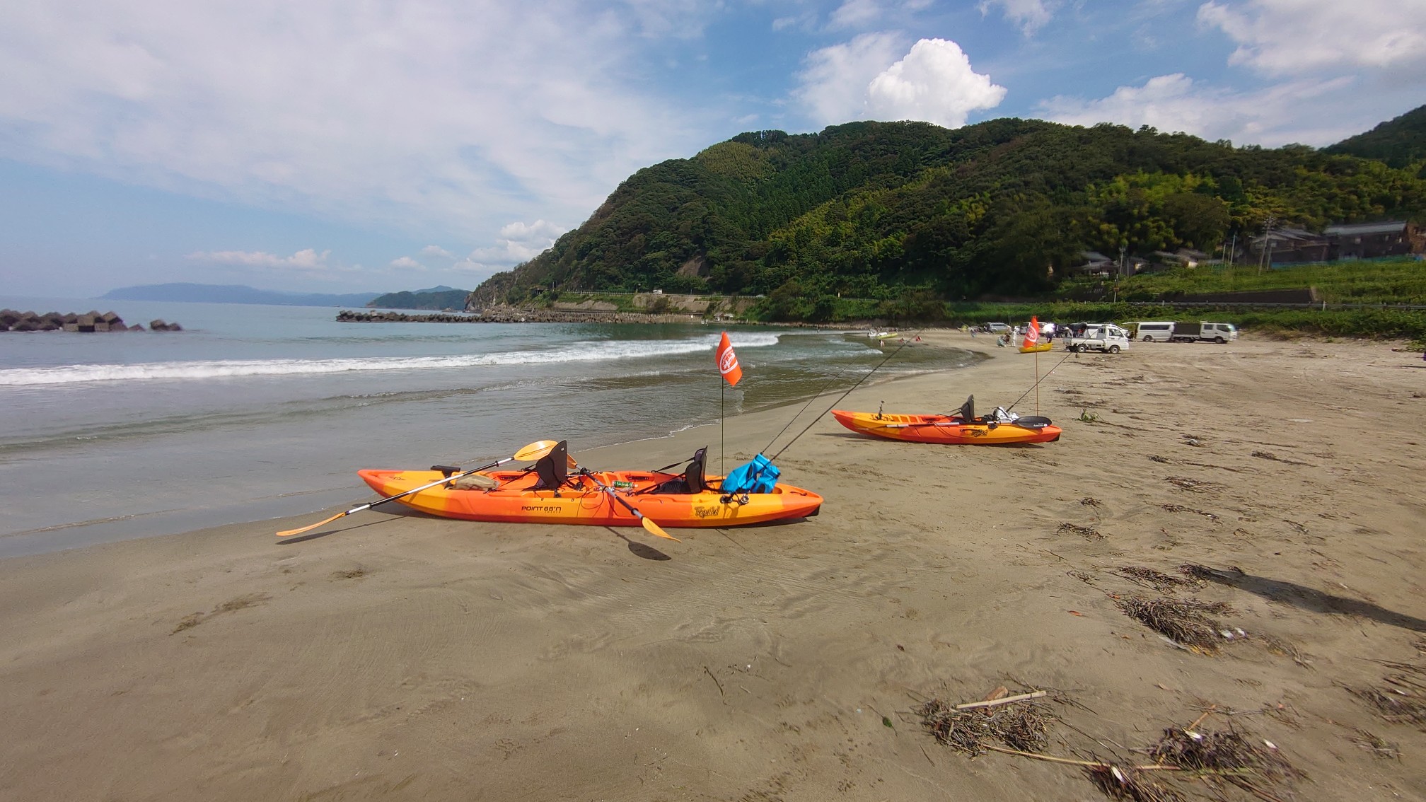 敦賀カヤックフィッシング 09 Tooooolさんの西方ヶ岳 蠑螺ヶ岳の活動データ Yamap ヤマップ