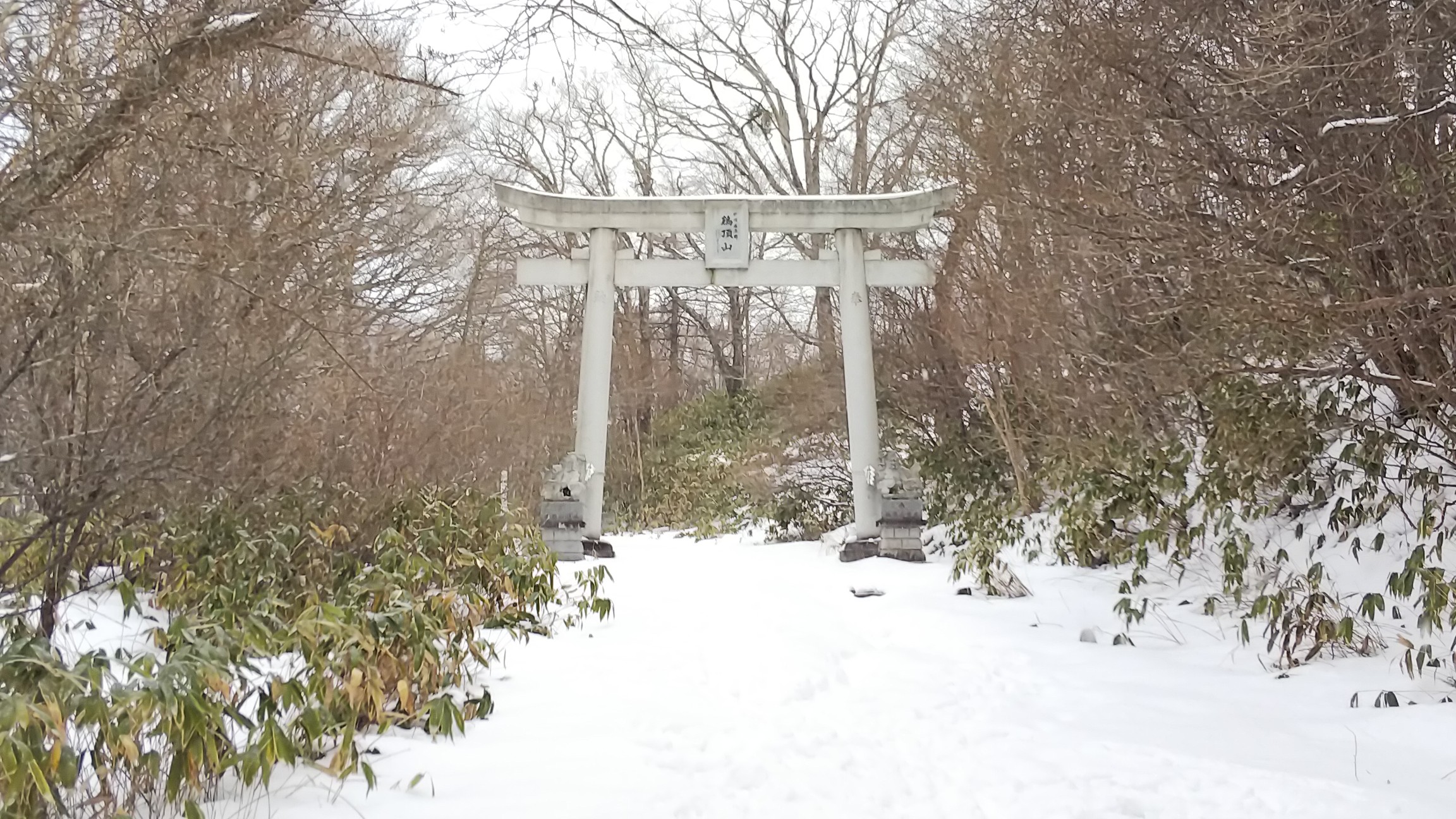 鳥居～ワカンを微調整します