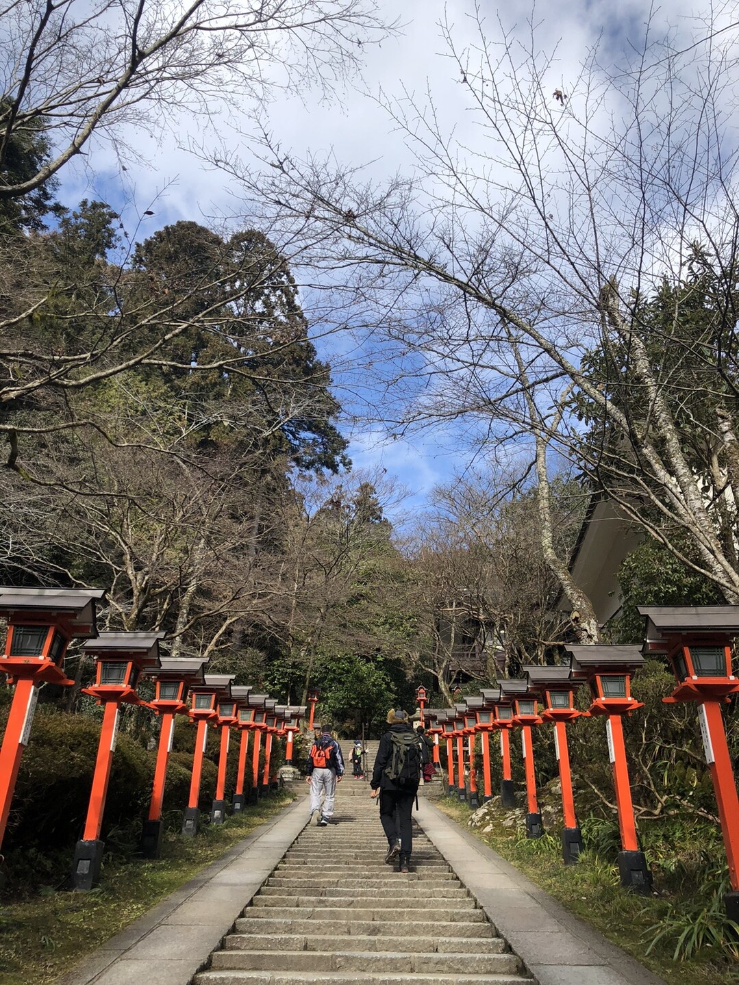 鞍馬寺から貴船神社へゆったりお散歩ハイキング 1 18 貴船山 鞍馬山の写真6枚目 青空が出てきた Yamap ヤマップ