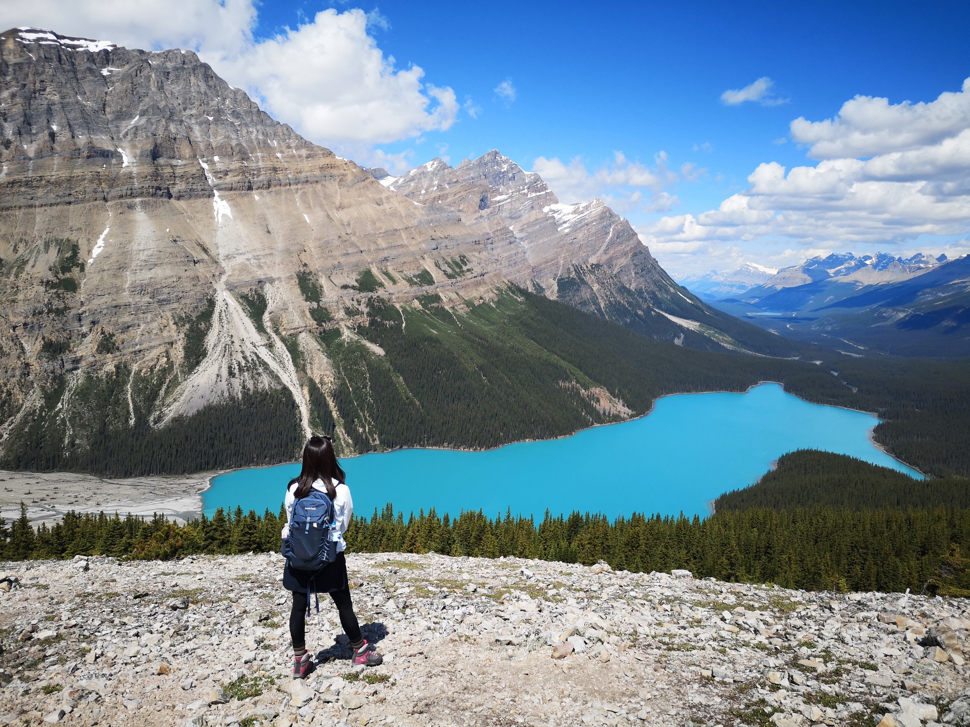 ペイトー湖 ボウサミットルックアウト Keisさんのペイトー湖の活動データ Yamap ヤマップ