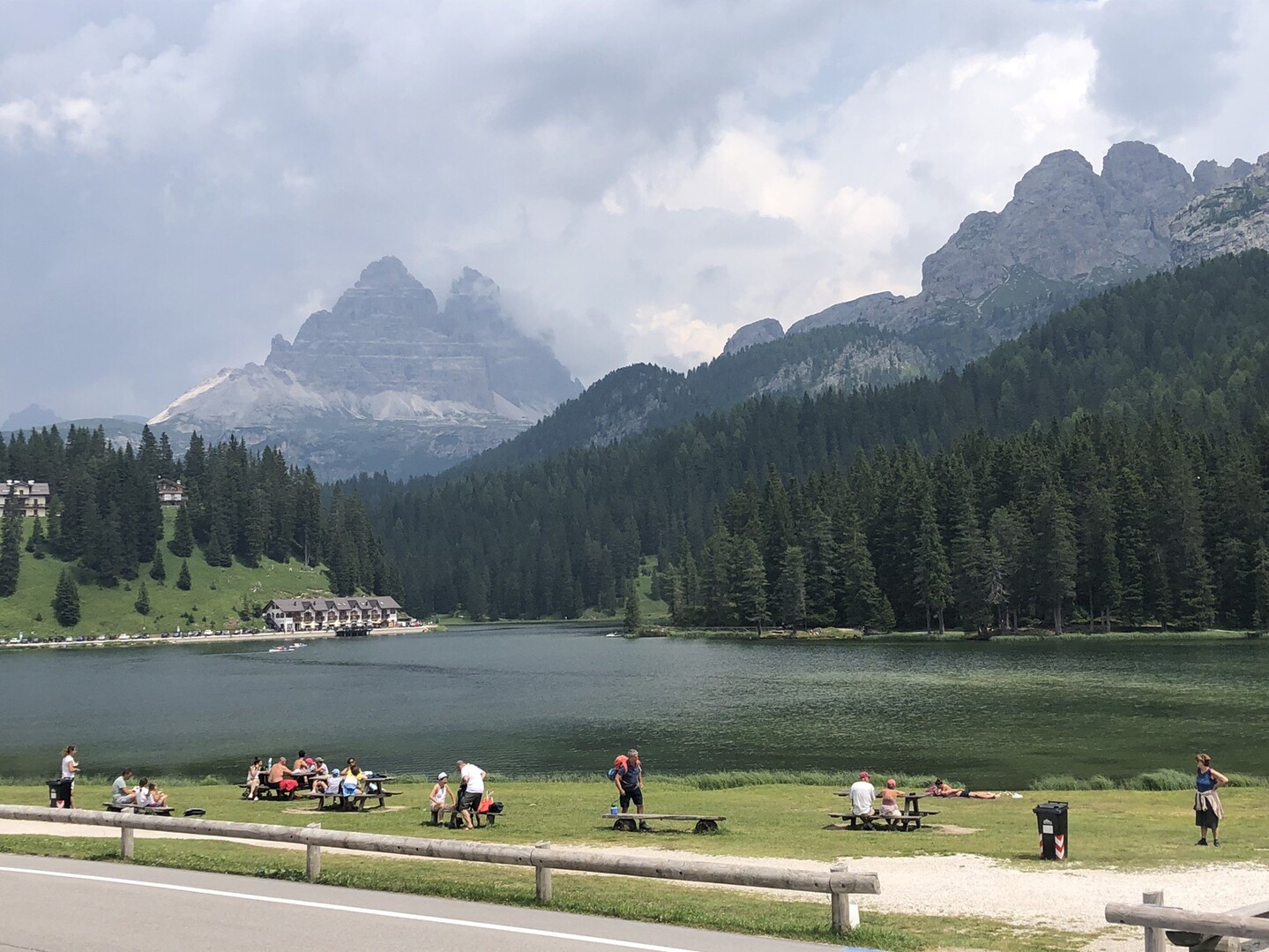 北イタリア ドロミテの真珠 ミズリーナ湖 イタリア 19 07 25 Yamapeeさんのサンモリッツの活動データ Yamap ヤマップ