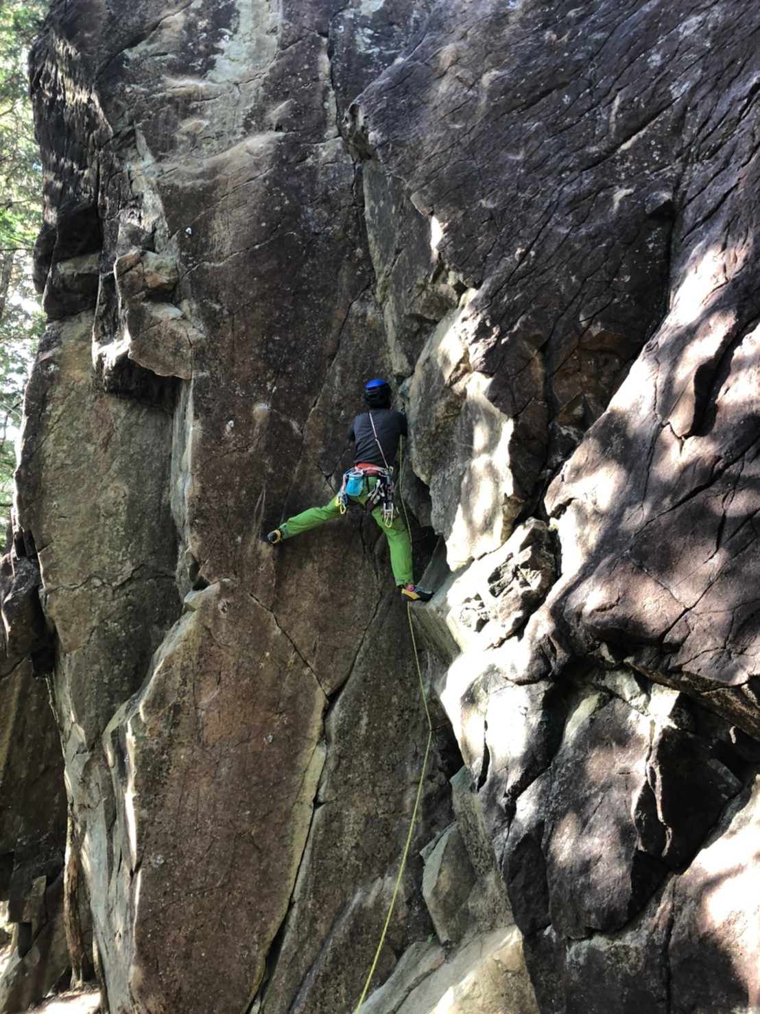 笠置山フリークライミング 岐阜県 10 25 パタゴリラとグレゴリラさんの笠置山 岐阜県 の活動データ Yamap ヤマップ