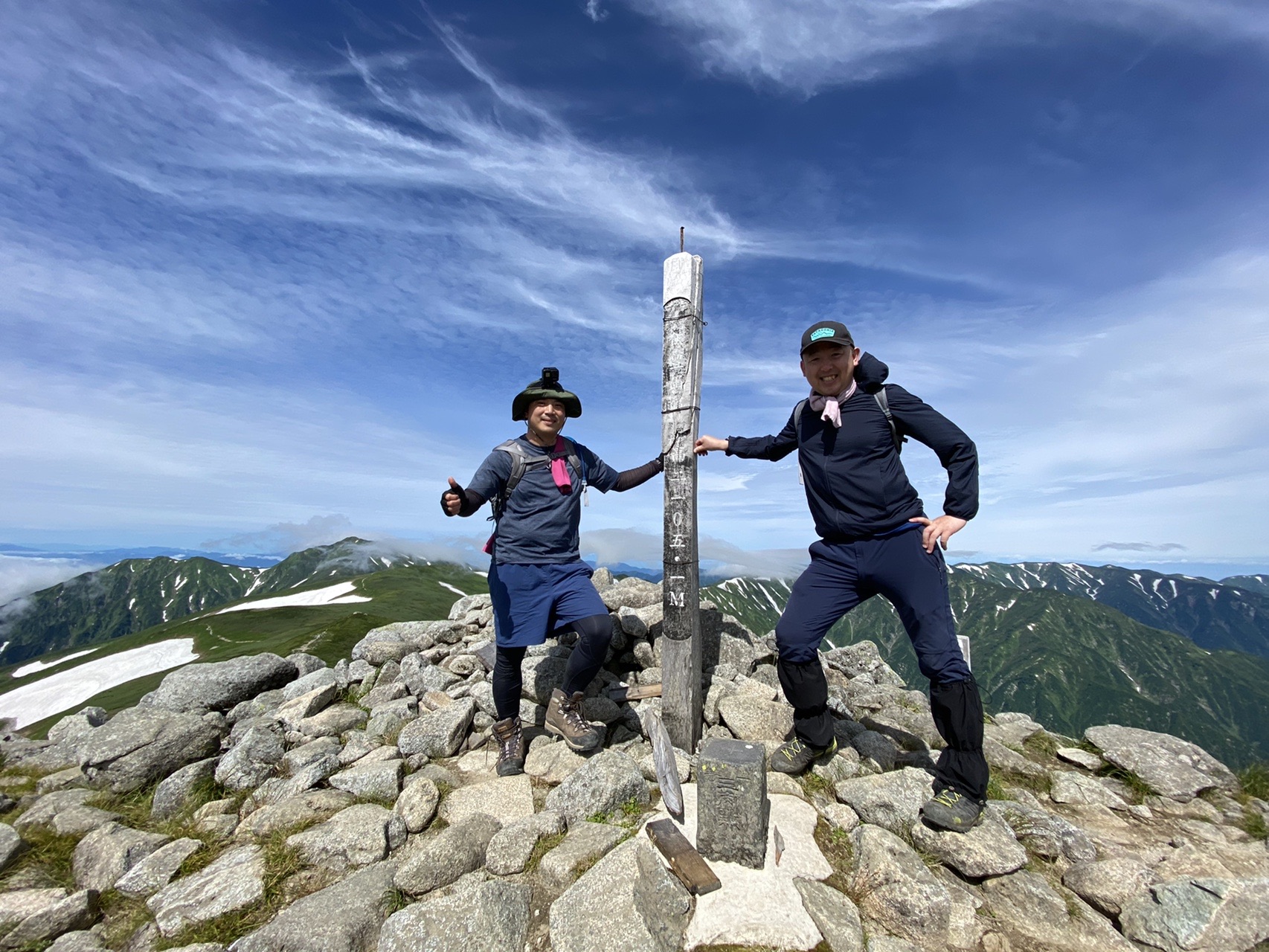 校歌の歌詞にある飯豊山へ 弥平四郎からアプローチ かんちゃんさんの飯豊山 大日岳 御西岳の活動データ Yamap ヤマップ